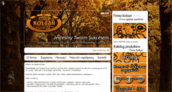 Desktop Screenshot of kolsan.pl